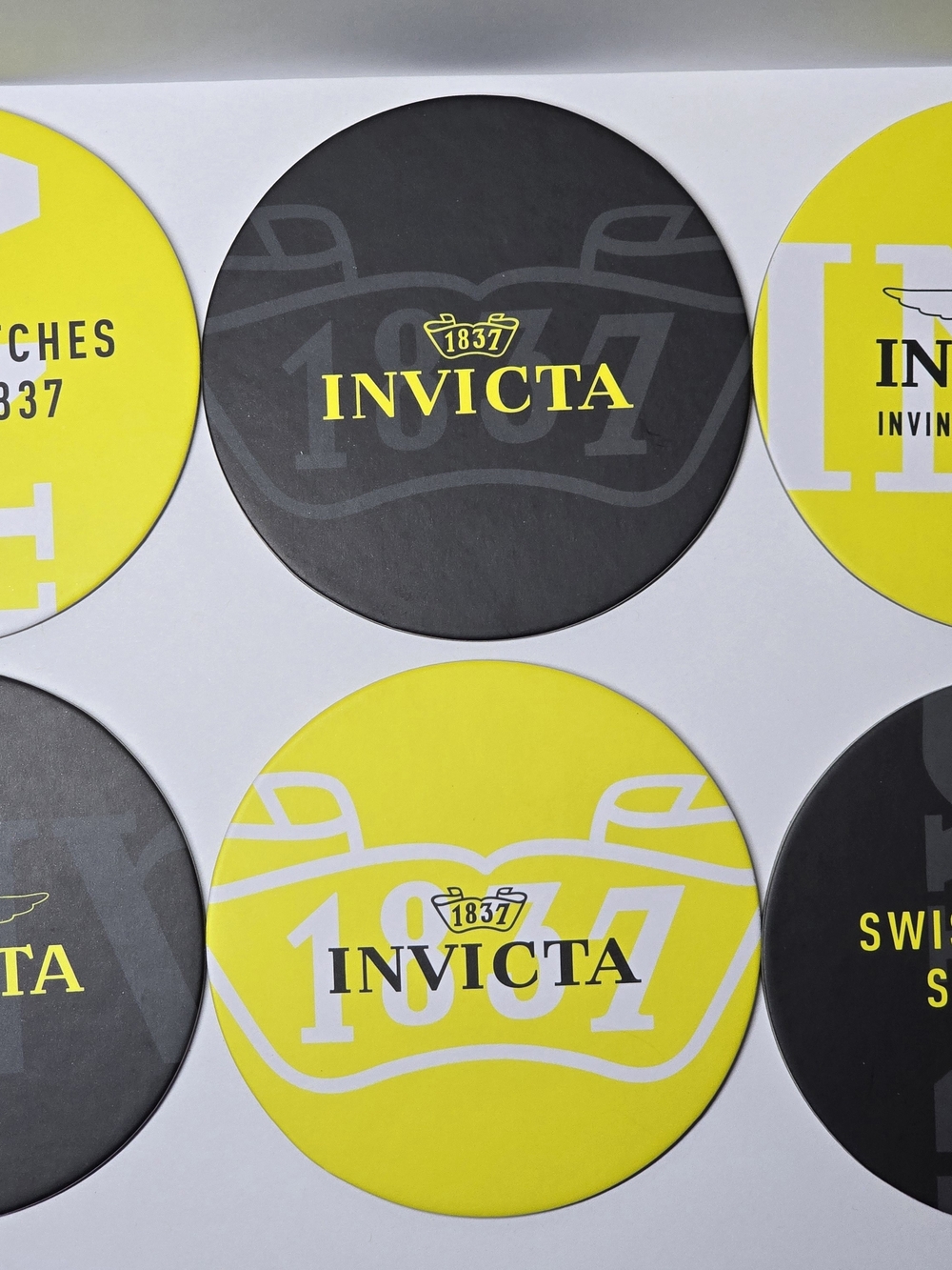 Invicta - 24 Piece Coasters - 4 Different Sets - (IG0321) - Picture 7 of 11